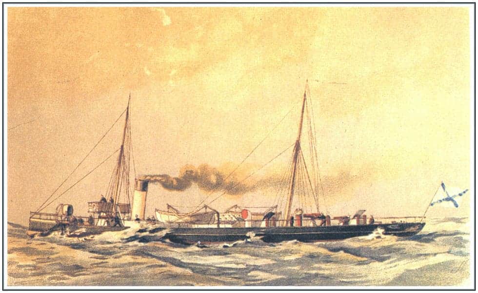 Российский минный крейсер «Капитан-лейтенант Казарский» (1890 г.)